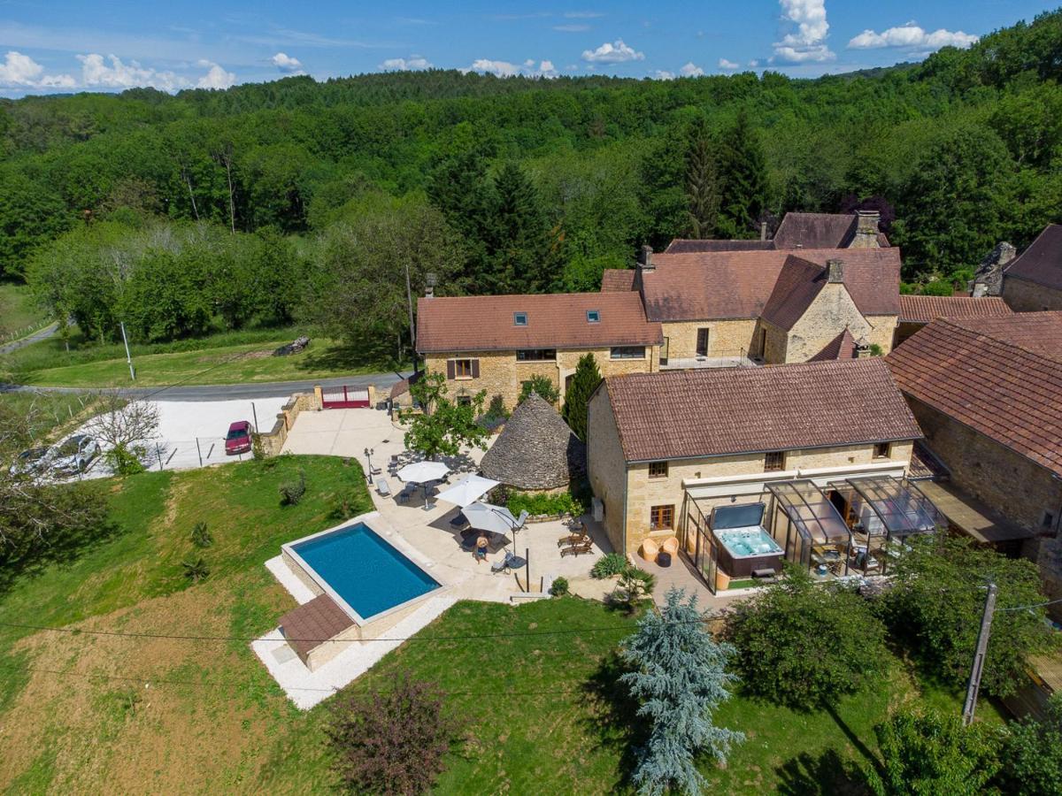 Le Four A Pain, Gite Avec Piscine Et Spa Proche Sarlat Marquay المظهر الخارجي الصورة